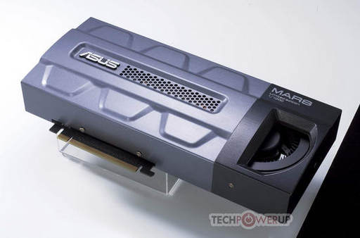 Космическая видеокарта ASUS на основе GTX 295