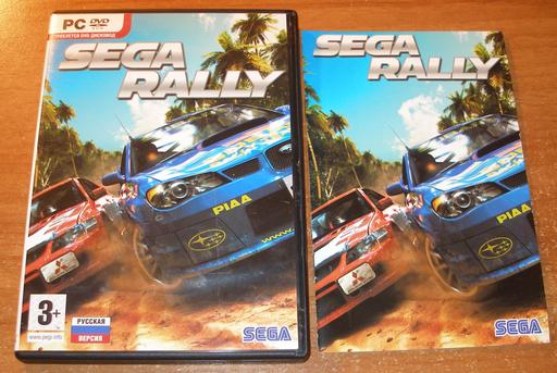 SEGA Rally - SEGA Rally Обзор DVD-Box'a