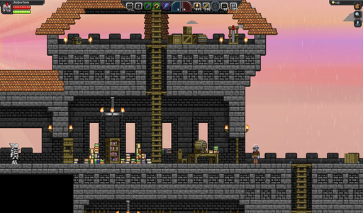 Starbound - Раса Glitch